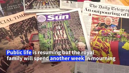 National mourning ends in Britain after Queen's funeral