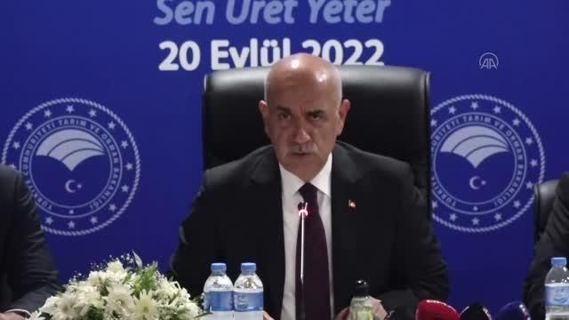 Van haberi | Tarım ve Orman Bakanı Kirişci, Van'da Tarım Sektörü Temsilcileri Toplantısı nda konuştu (1)