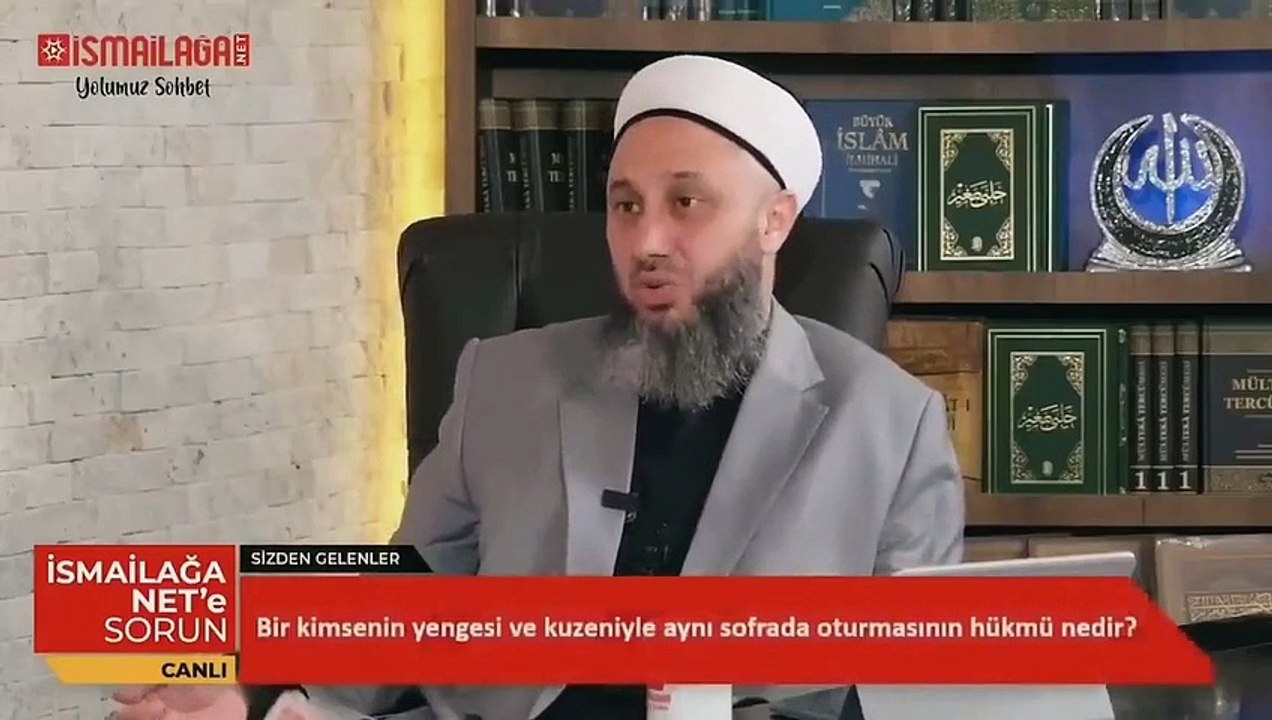 İsmailağa Cemaati'nden bir hoca: Yenge ve kuzenle aynı sofraya oturmak caiz değildir