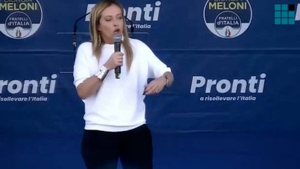 La 'reina' Meloni, única mujer entre los protagonistas electorales en Italia