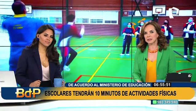 Recuperación post Covid-19: Minedu dispone que escolares tengan 10 minutos de actividad física