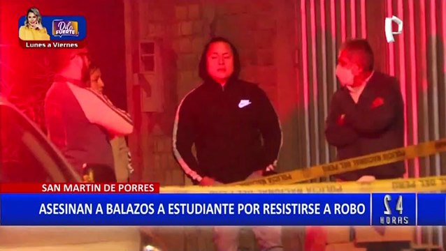 SMP: Delincuentes asesinaron a sangre fría a joven de 21 años, luego que resistiera a robo