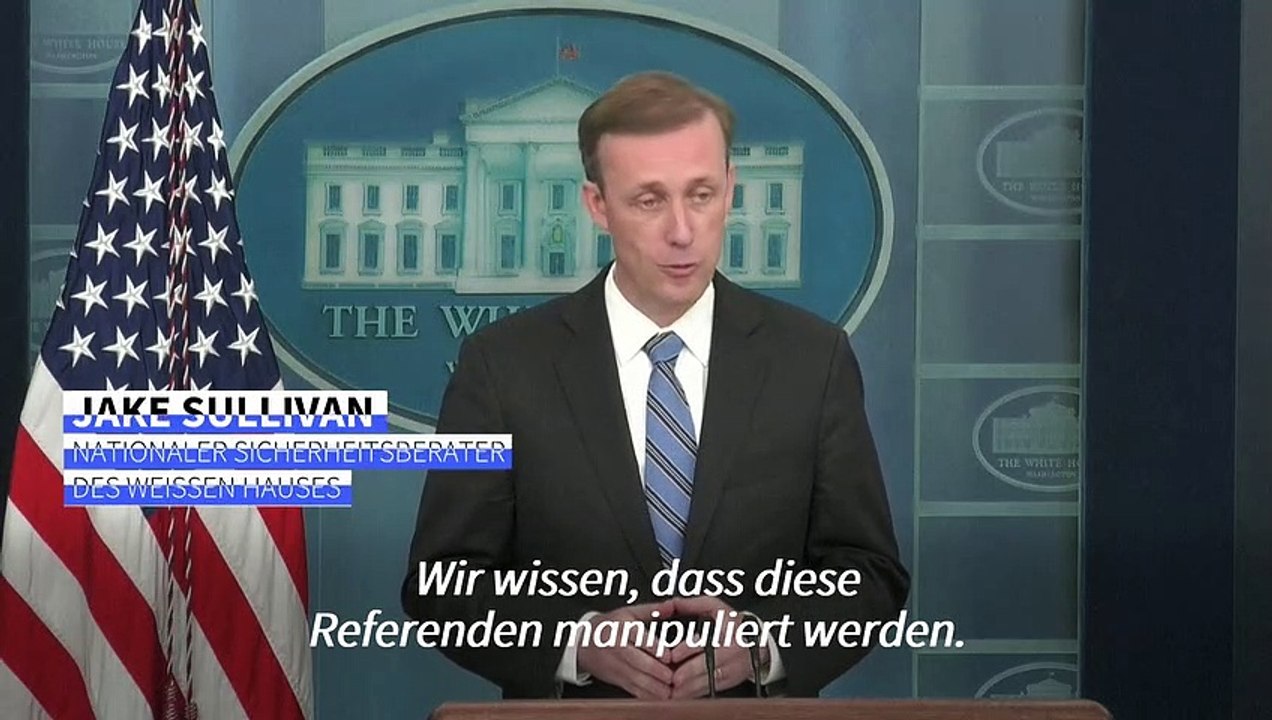 USA verurteilen geplante 'Scheinreferenden' in der Ukraine