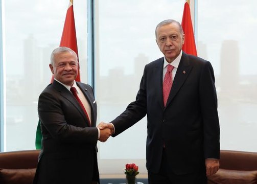 Cumhurbaşkanı Erdoğan, Ürdün Kralı 2. Abdullah ile görüştü