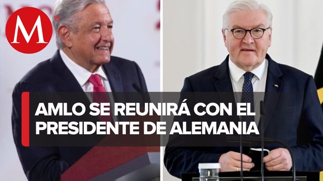 AMLO hablará de economía y comercio con Alemania en comida con Frank-Walter Steinmeier