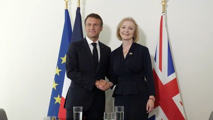 Liz Truss meets Emmanuel Macron at UN Assembly in New York
