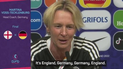 Download Video: Germany thrilled with 'dream' Euros final against rivals England