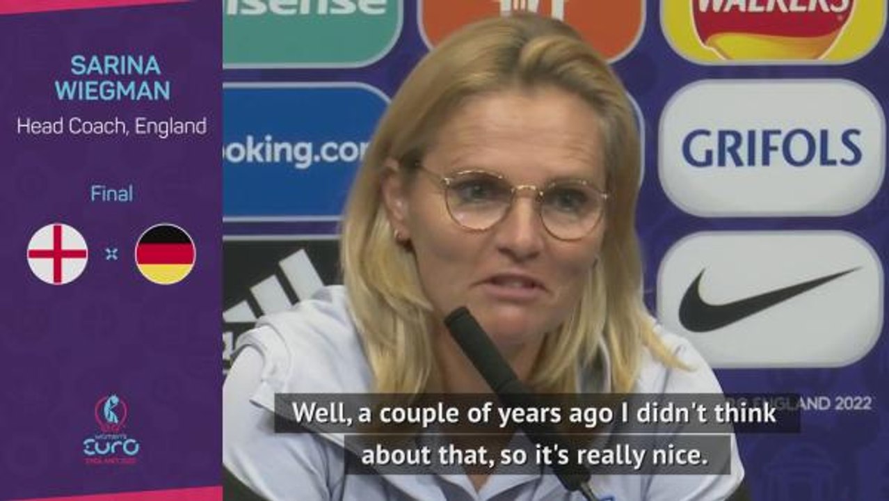 90,000 Wembley sellout 'just a game' for Wiegman's Lionesses