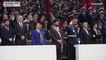 شاهد: الرئيس التشيلي يترأس العرض العسكري بمناسبة اليوم الوطني ومتظاهرون يطالبوه بالاستقالة