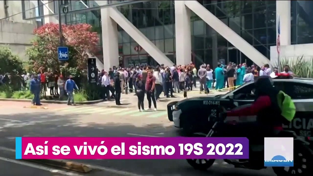 Así se vivió el sismo del 19 de septiembre de 2022