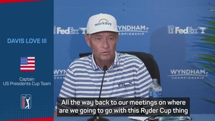 Tiger a 'mentor' to players over LIV Golf decisions - Davis Love III