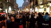 Palermo, Bloccati dalla Polizia i contestatori diretti a palco Meloni