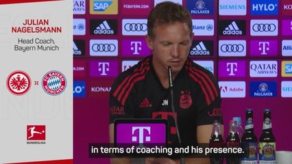 'Give De Ligt time' pleads Nagelsmann