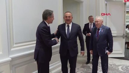 Bakan Çavuşoğlu, ABD'li mevkidaşı Blinken ile görüştü