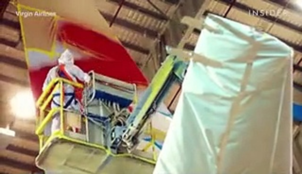 Why planes are repainted so often video Dailymotion