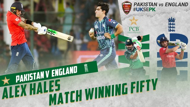 Alex Hales Match Winning Fifty | Pakistan vs England | 1st T20I 2022 | PCB | MU2L