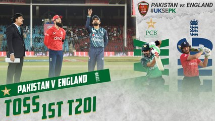 Toss | Pakistan vs England | 1st T20I 2022 | PCB | MU2L