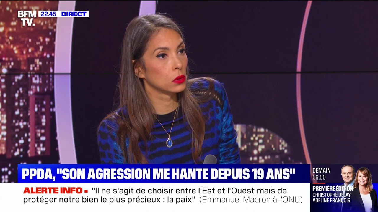 Bénédicte Martin: "Le jour où je suis sortie de mon dépôt de plainte, pour la première fois de ma vie je ne sentais plus la main de Patrick Poivre d'Arvor dans ma culotte"