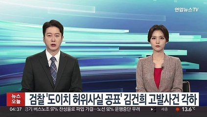 Tải video: 검찰 '도이치 허위사실 공표' 김건희 고발사건 각하