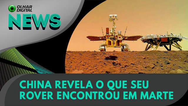 Ao Vivo | China revela o que seu rover encontrou em Marte | 20/09/2022 | #OlharDigital