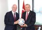SPOR Cumhurbaşkanı Erdoğan, FIFA Başkanı Infantino ile görüştü
