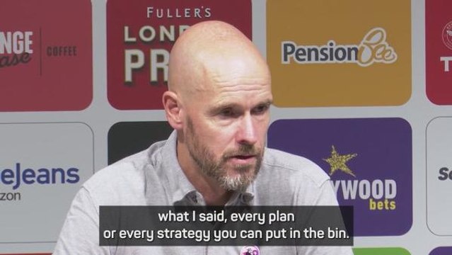 Brentford 4-0 Manchester United - Data Review