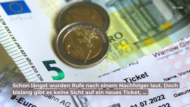9-Euro-Ticket: Nachfolger wird noch lange auf sich warten lassen