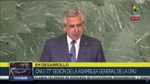 Argentina reclama el levantamiento del bloqueo a Cuba y Venezuela