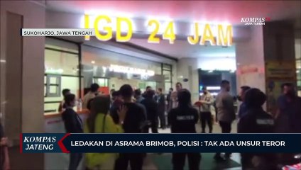 Ledakan di Asrama Brimob, Polisi: Tak Ada Unsur Teror