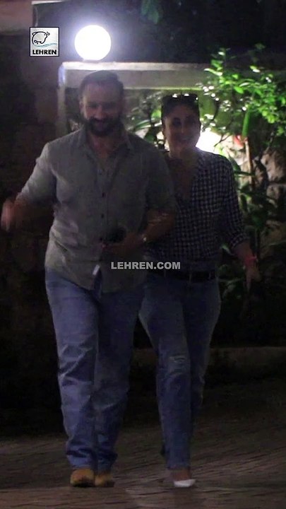 करीना कपूर और सैफ अली खान एक साथ क्यूट अंदाज में