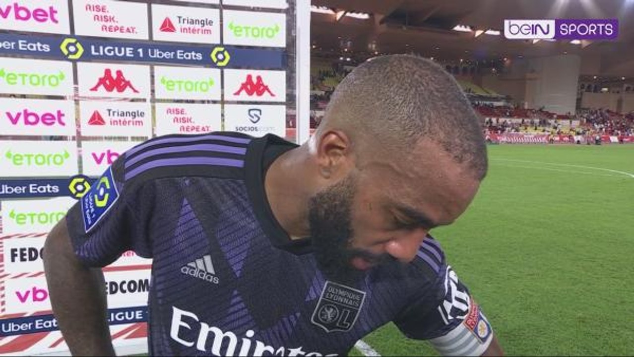 'Squeaky' Lacazette loses his voice in post-match interview
