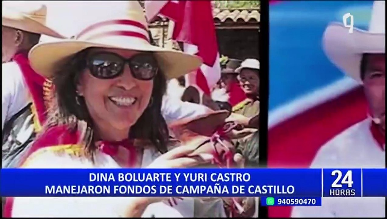 Dina Boluarte y Yuri Castro manejaron aportes ilícitos que provendrían de "Los Dinámicos del Centro"