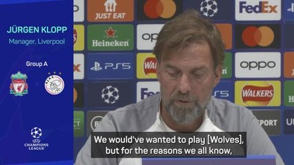 Klopp's Liverpool wanted to play but 'respect' postponements