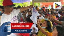 Tanggapan ni Sen. Bong Go, namahagi ng tulong sa mahigit 1,200 na residente ng Nabua sa Camarines Sur