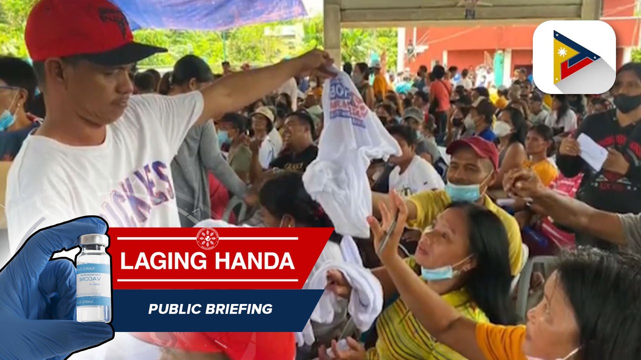 Tanggapan ni Sen. Bong Go, namahagi ng tulong sa mahigit 1,200 na residente ng Nabua sa Camarines Sur