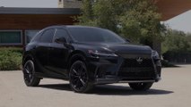 2023 Lexus RX 500h F SPORT Performance AWD Exterior Design in Graphite Black