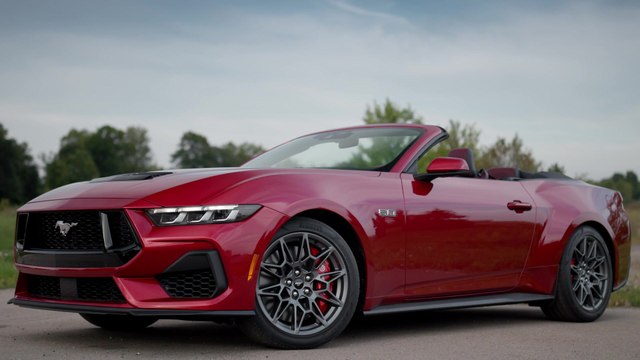 2024 Ford Mustang GT Convertible Preview