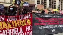 Groups from Southern Tagalog protest to commemorate 50th anniversary of Martial Law