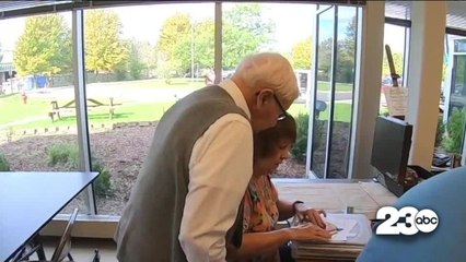 Senior center stained glass instructor turns 99, says "Why quit?"