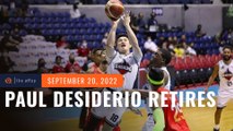 Embattled Blackwater guard Paul Desiderio retires from the PBA