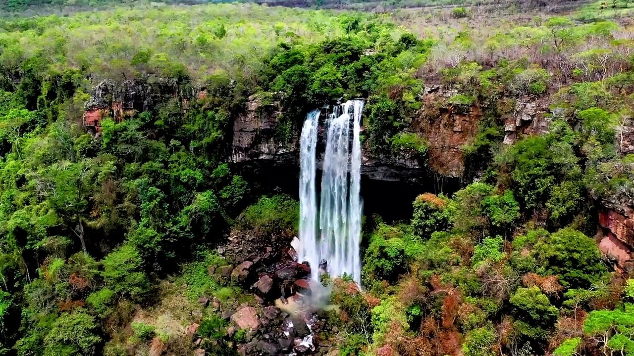 Waterfall Background Video Copyright Free | Waterfall Stock Video Footage Free | Romance Post BD