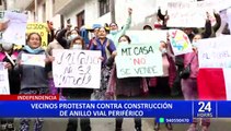 Independencia: vecinos temen expropiación de sus casas por construcción del Anillo Vial Periférico