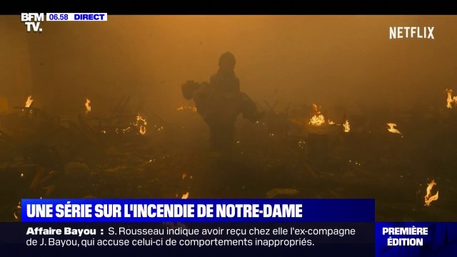 Netflix dévoile la bande-annonce de sa série sur l'incendie de Notre-Dame