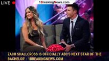 Zach Shallcross Is Officially ABC's Next Star of 'The Bachelor' - 1breakingnews.com
