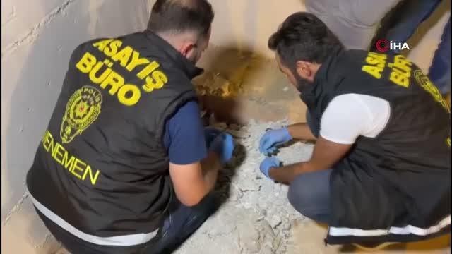 Son dakika haberi... Polis kapıya dayanınca uyuşturucuları ve paraları 6. kattan aşağıya attılar