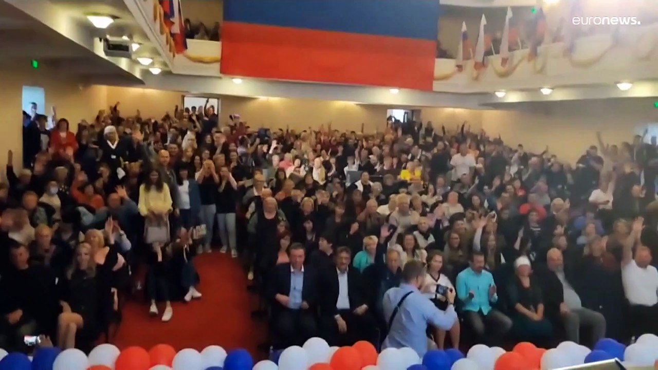 Volksbefragungen im ukrainischen Kriegsgebiet über mögliche Anbindung an Russland