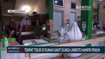 Pasien Membludak, Tempat Tidur Di Rumah Sakit Dunda Limboto Hampir Penuh