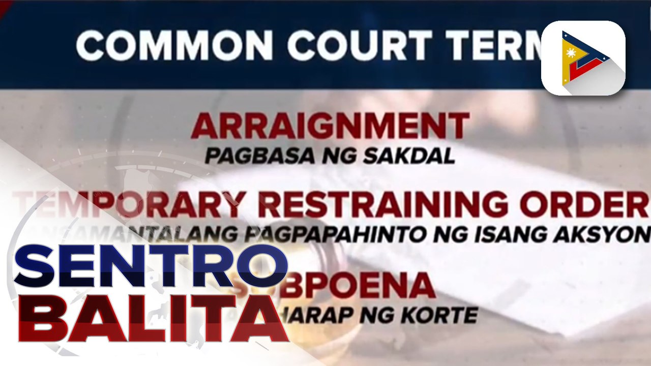 Sen. Padilla, ipinanawagan na magkaroon ng Filipino version sa mga desisyon ng korte o proseso sa pagdinig