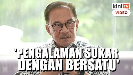 Pengkhianatan Bersatu buat PKR waspada terhadap Muda - Anwar