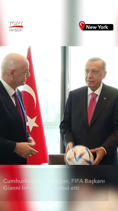 Cumhurbaşkanı Erdoğan, FIFA Başkanı Infantino’n...